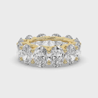 Oval Diamond Eternity Ring