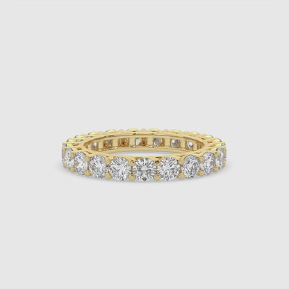 Classic Diamond Wedding Band Ring
