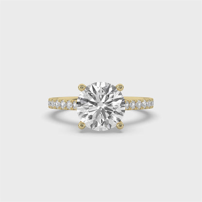 Round Brilliant Diamond Engagement Ring